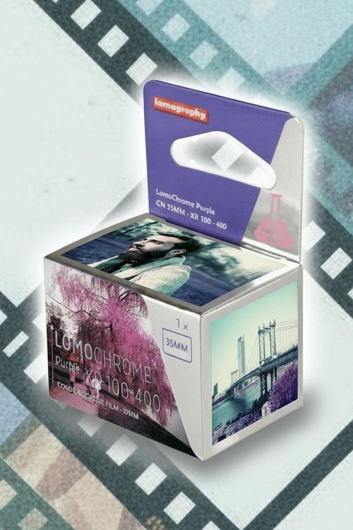 Lomochrome Purple 100 
36-exp color slide film 