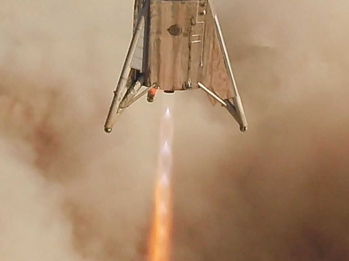 See SpaceX's Starhopper Touch Down for Final Time (Photo) | Space
