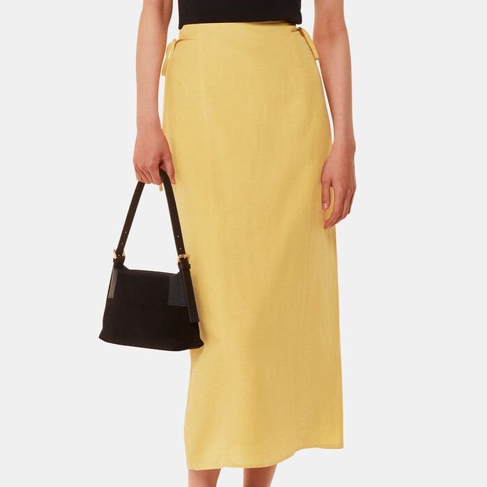 Butter Josie Tie Side Detail Skirt