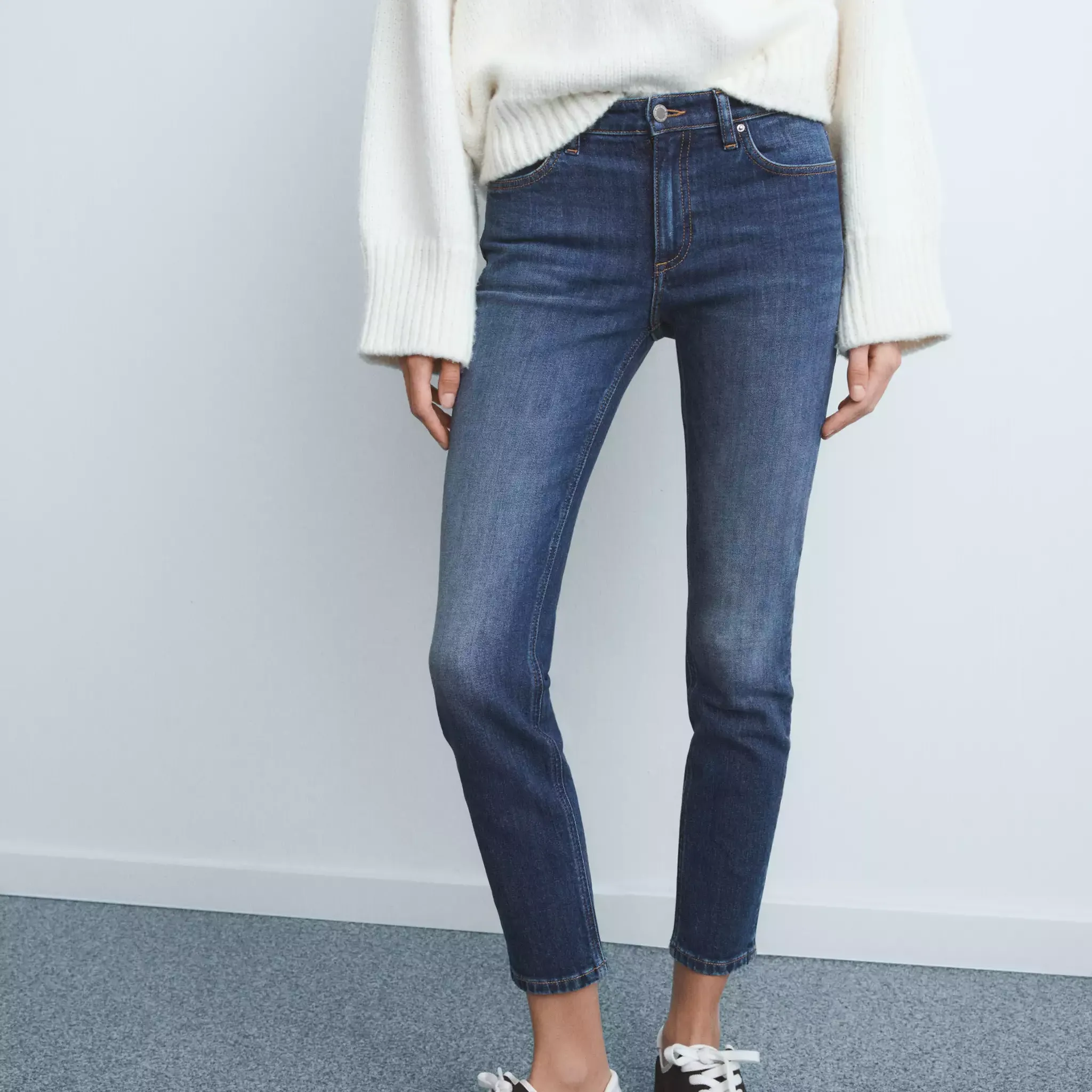 Mid-Rise Skinny Jeans - Women | Mango United Kingdom