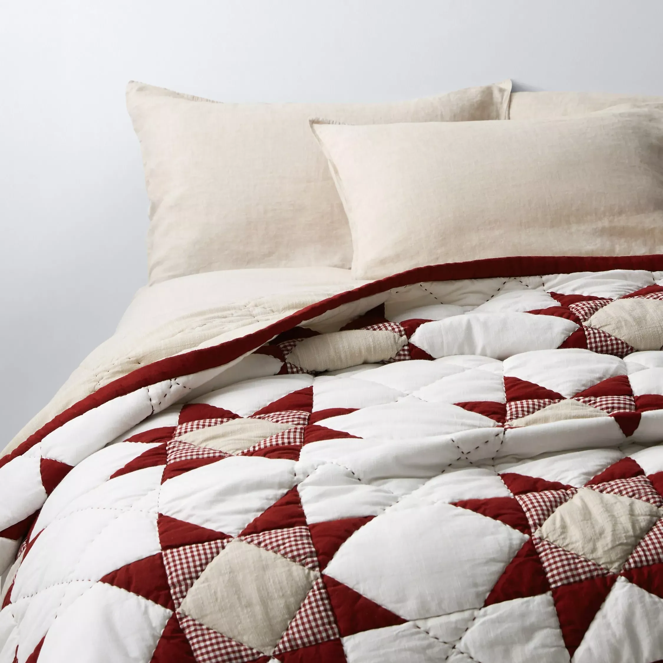 John Lewis Heartland Quilt, Red