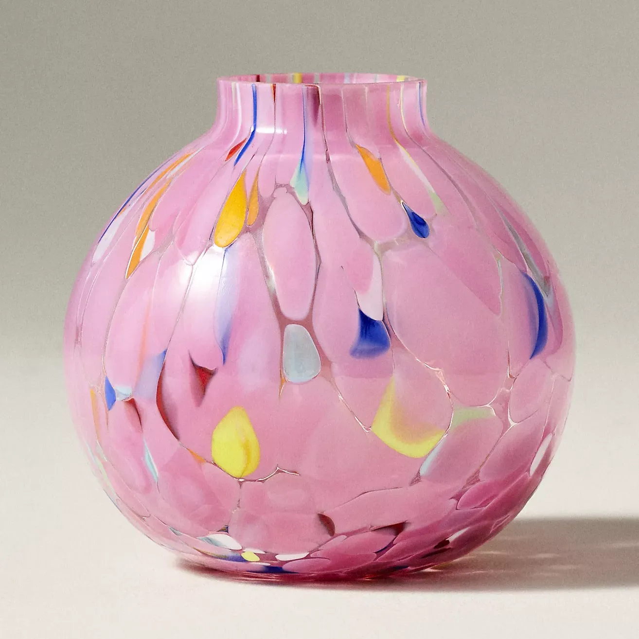Vietri Nuvola Italian Glass Bud Vase