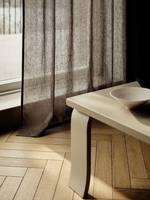 2-Pack Linen-Blend Curtain Panels