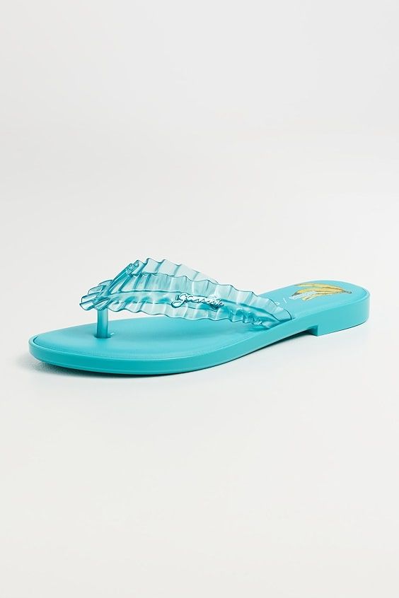 Melissa Melissa X Ganni Jelly Flip Flops