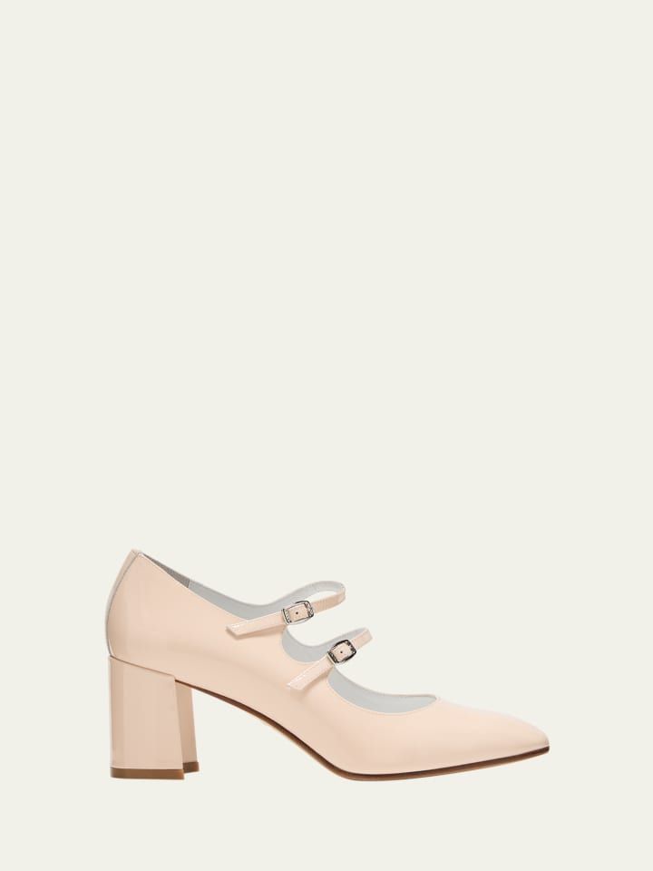 Alice Patent Mary Jane Duo Pumps