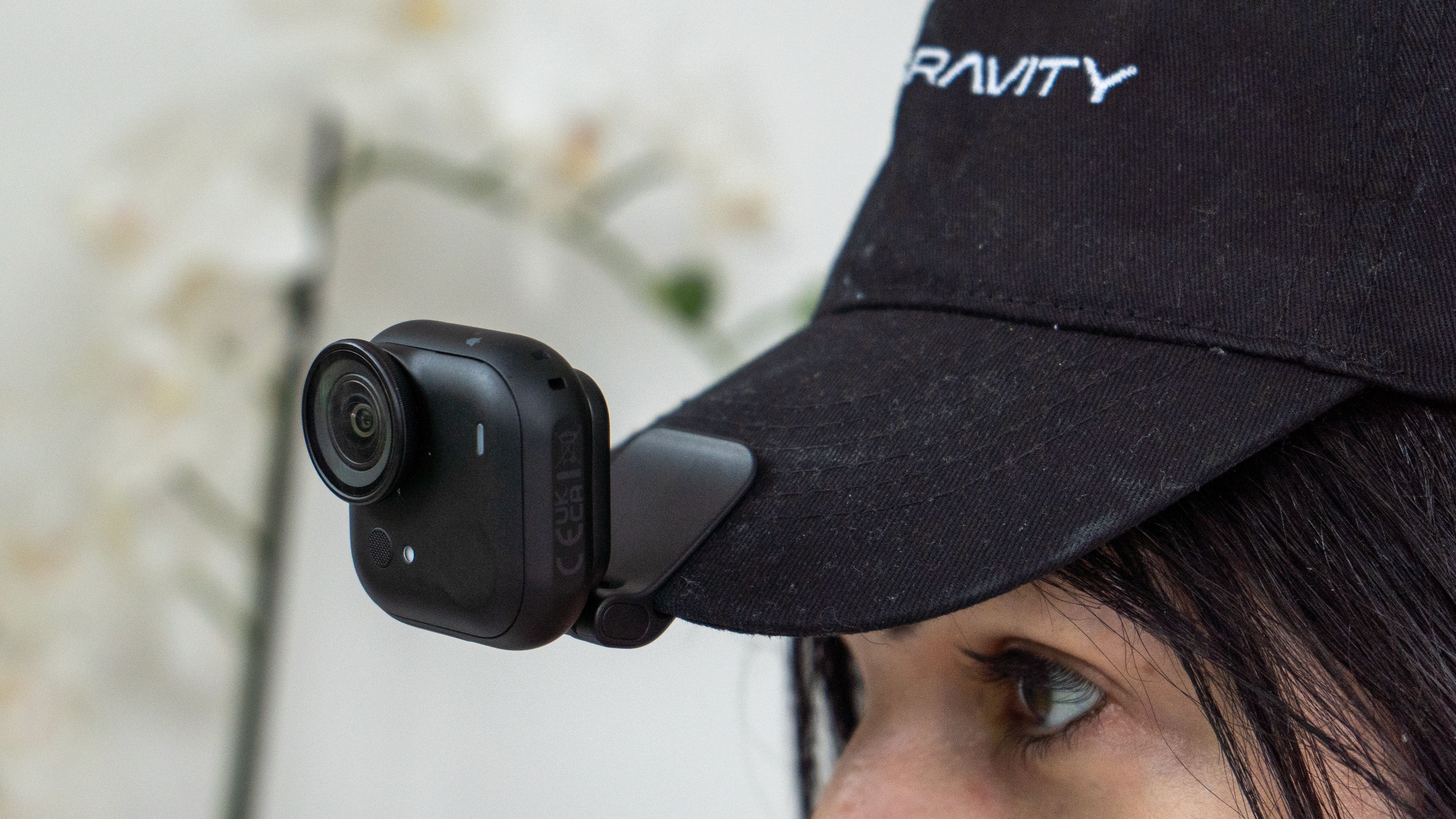 Insta360 Go Ultra worn by Ariane Sherine