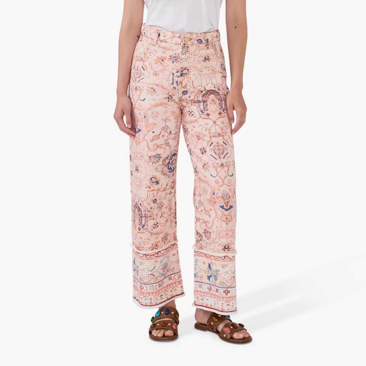 Image of pink jeans