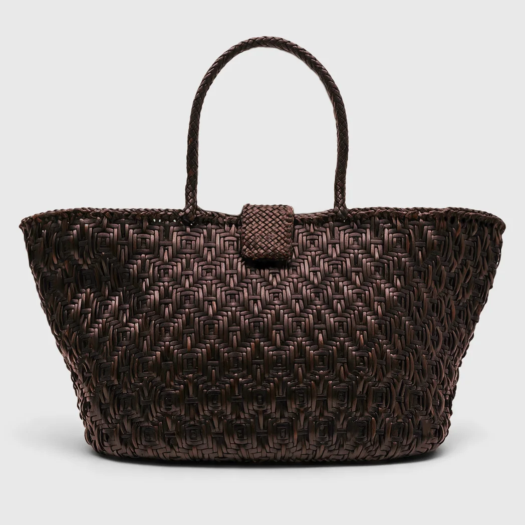 RIXO x Dragon Diffusion, Cici Woven Leather Bag