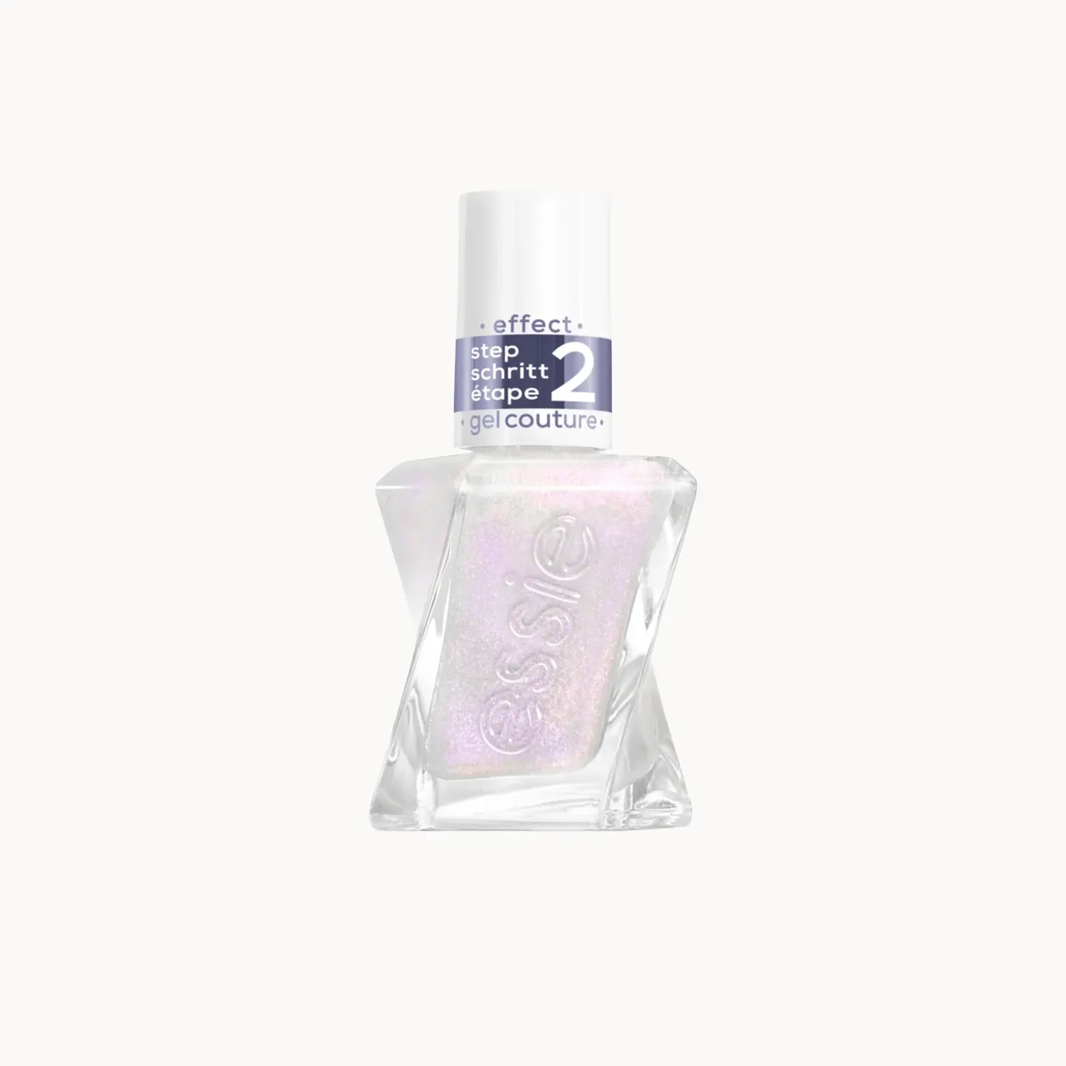 Essie Gel Couture Gel- Metallic Glaze Top Coats - 563 Blushed Metal