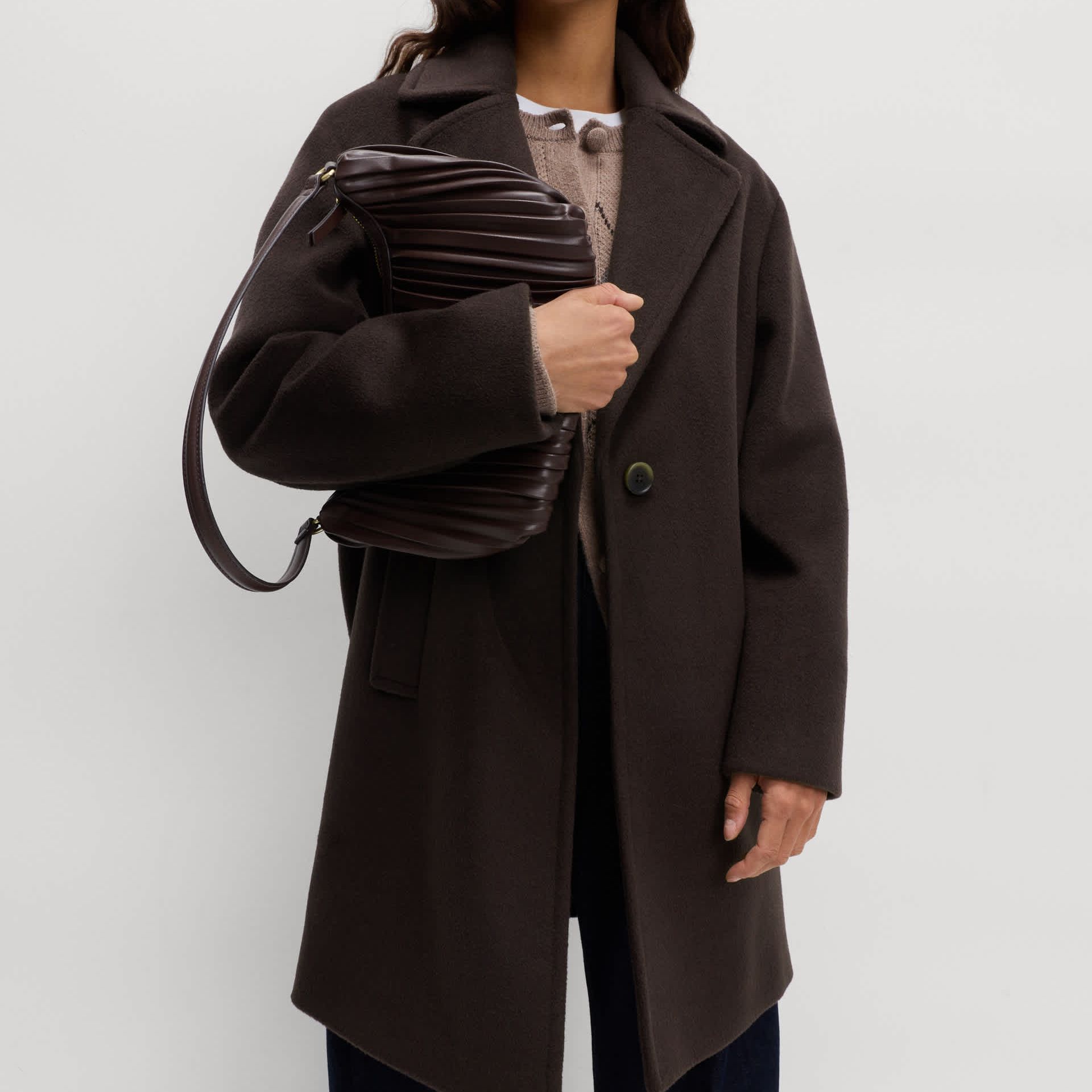 Single Breasted Tailored Coat