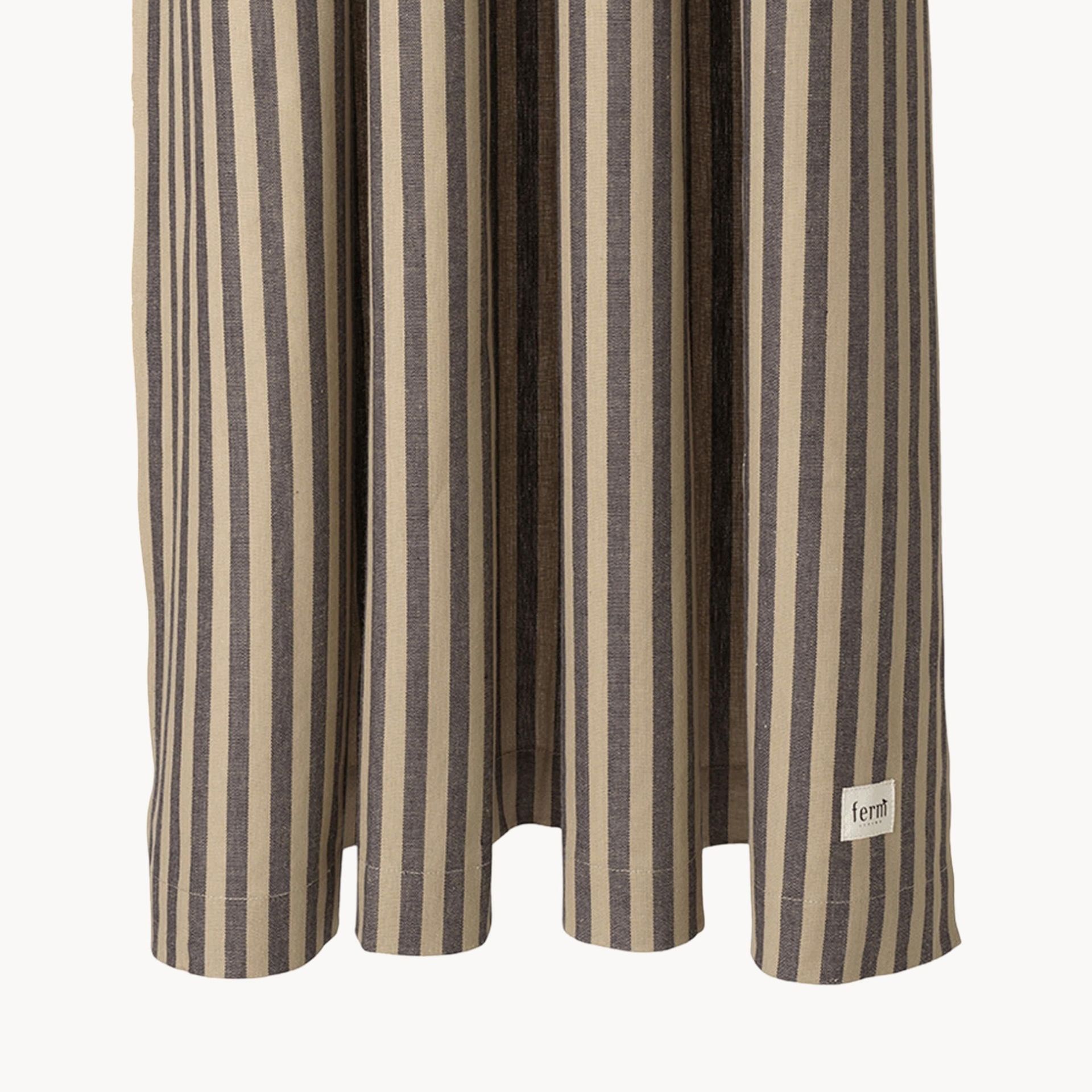 Organic Cotton Shower Curtain Chambray, Water-Repellent