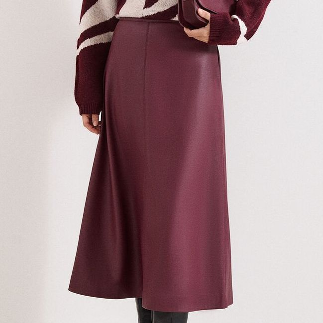 Antoinette Pu Midi Skirt