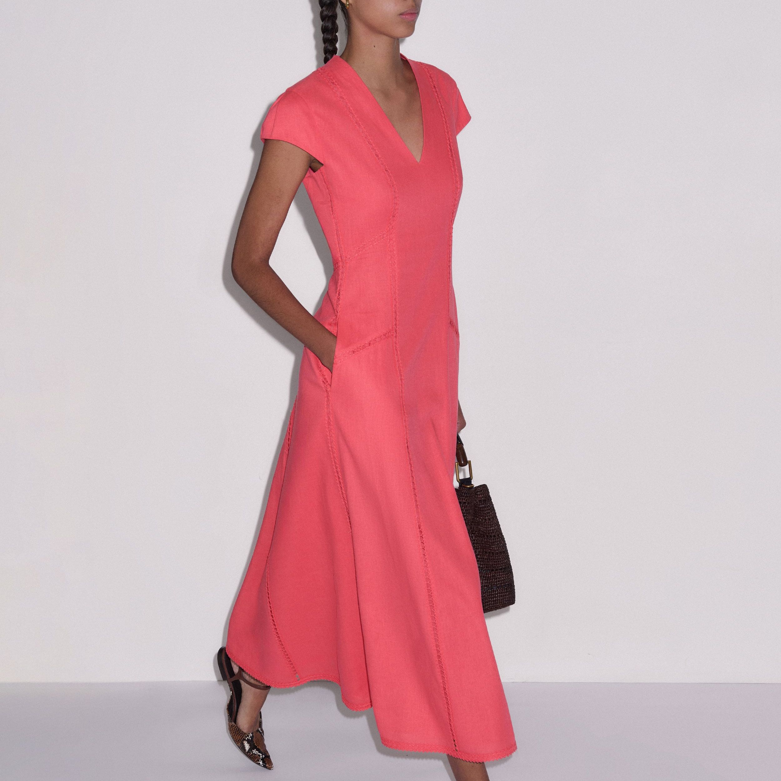 Embroidered Maxi Dress