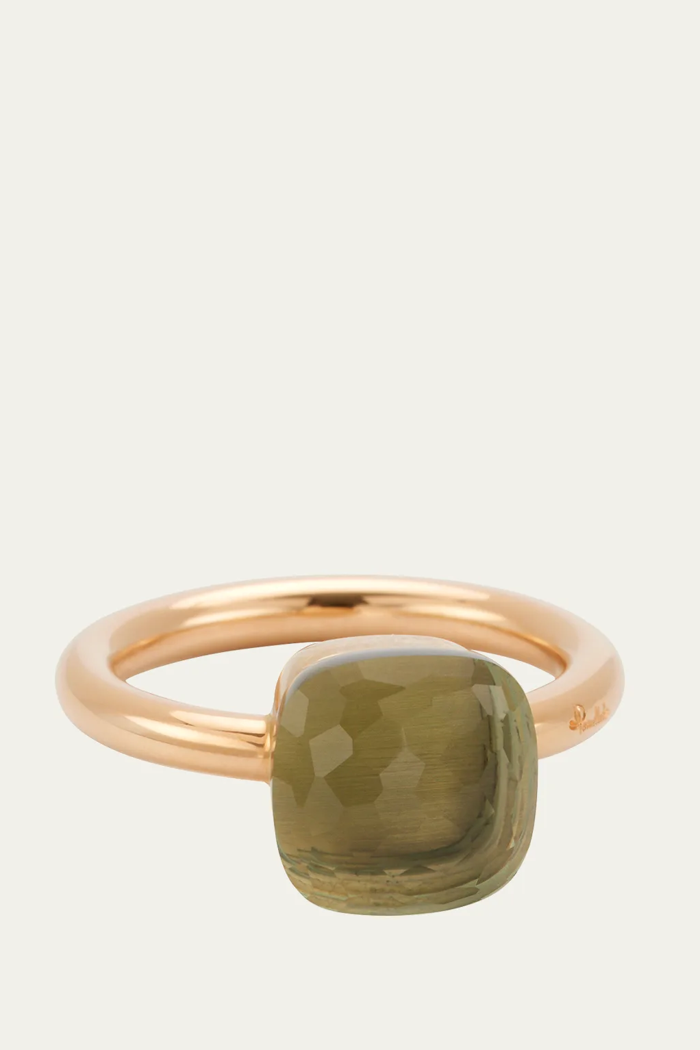 Pomellato, Nudo Classic 18k Rose Gold Prasiolite Ring