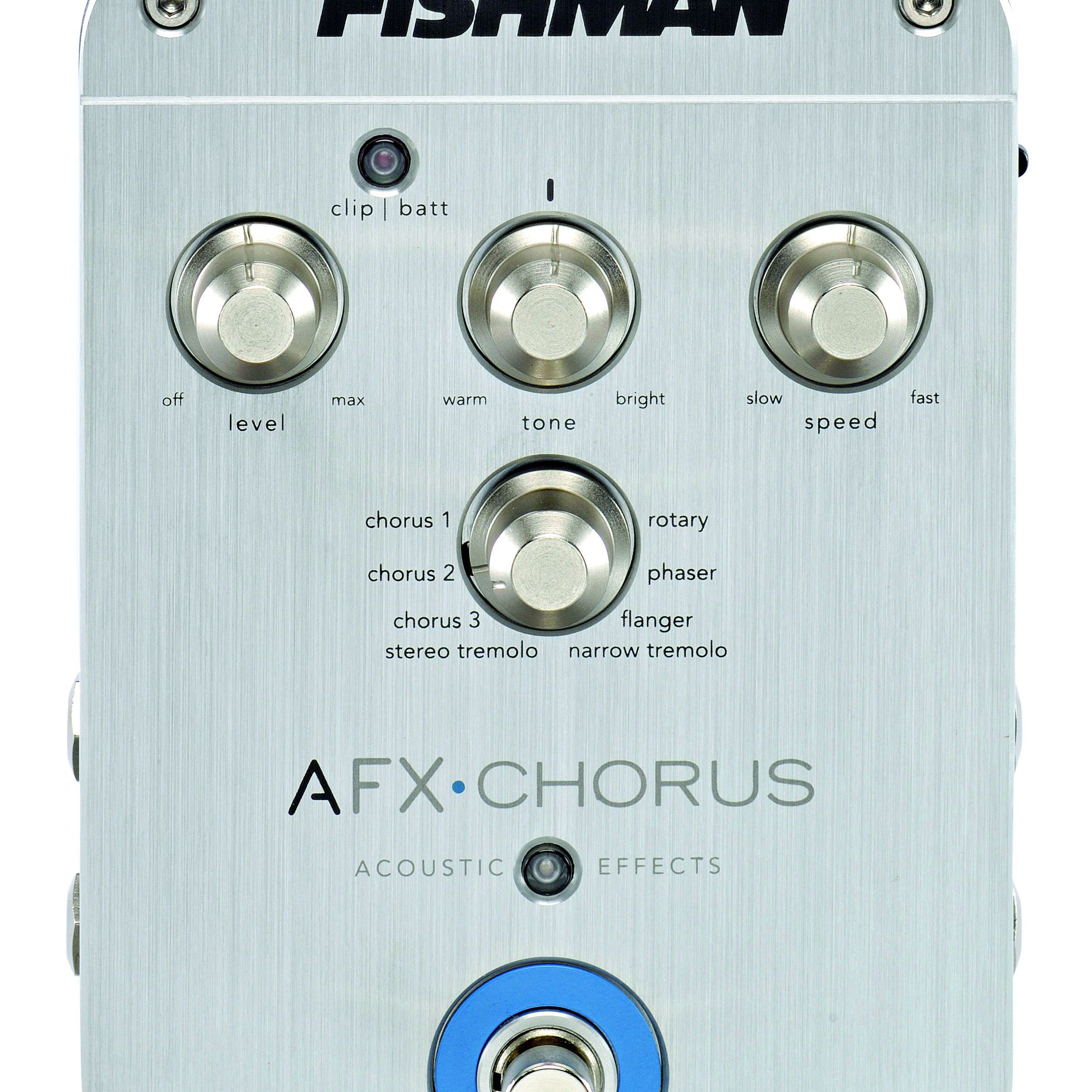 ギター Fishman AFX Chorus Guitar Effects Pedal Fishman AFX BlueChorus Mini Chorus Pedal | Long & McQuade