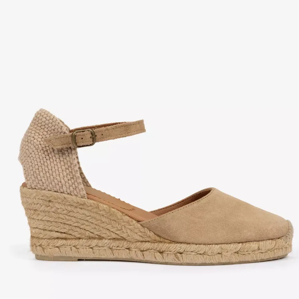 Penelope Chilvers Mary Jane Suede Espadrilles