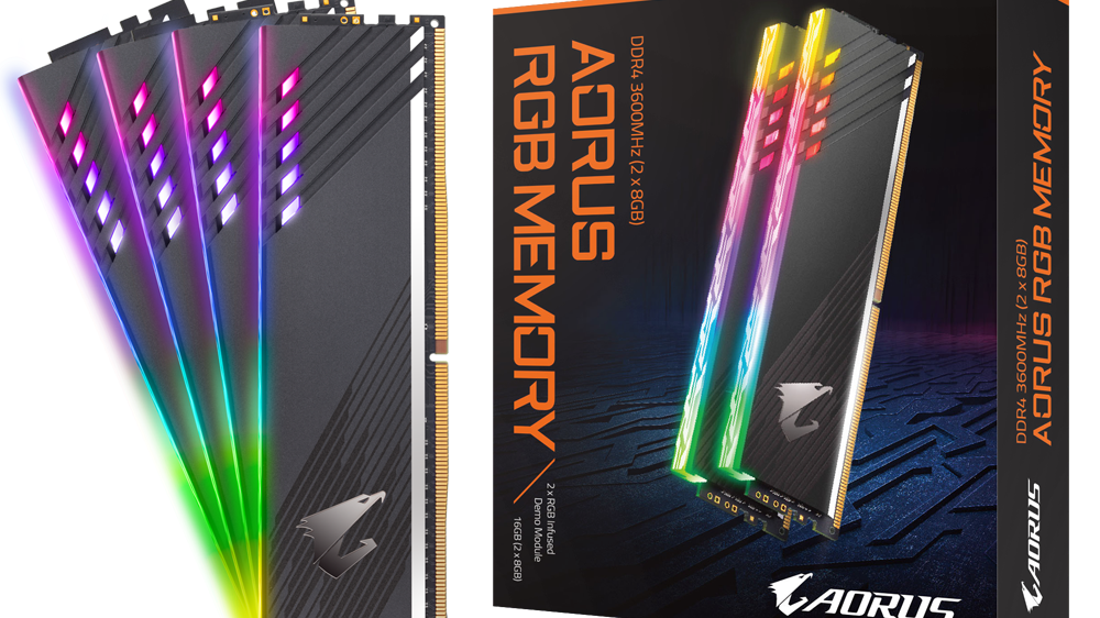 All Show: Aorus Outs DDR4 Kits With RGB Dummy Modules | Tom's Hardware