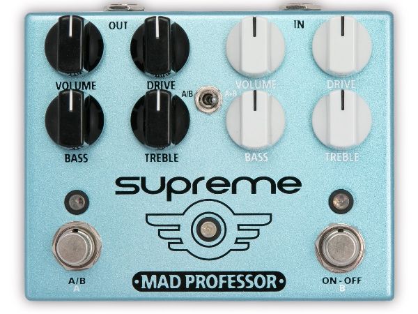 mad professor 2個セット Mad Professor Unveils New Supreme Dual-Channel Overdrive