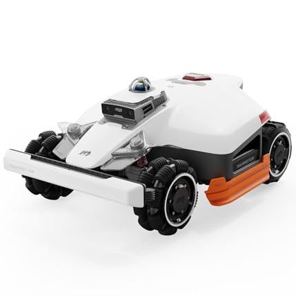 Mammotion Luba 3 Awd 5000h Robot Lawn Mower for 1.25 Acres, 360° Lidar+netrtk+ai Vision Tri-Fusion Positioning, All-Wheel-Drive for 80% Slopes, 50 Multi-Zone Management, Cutting Height 2.2