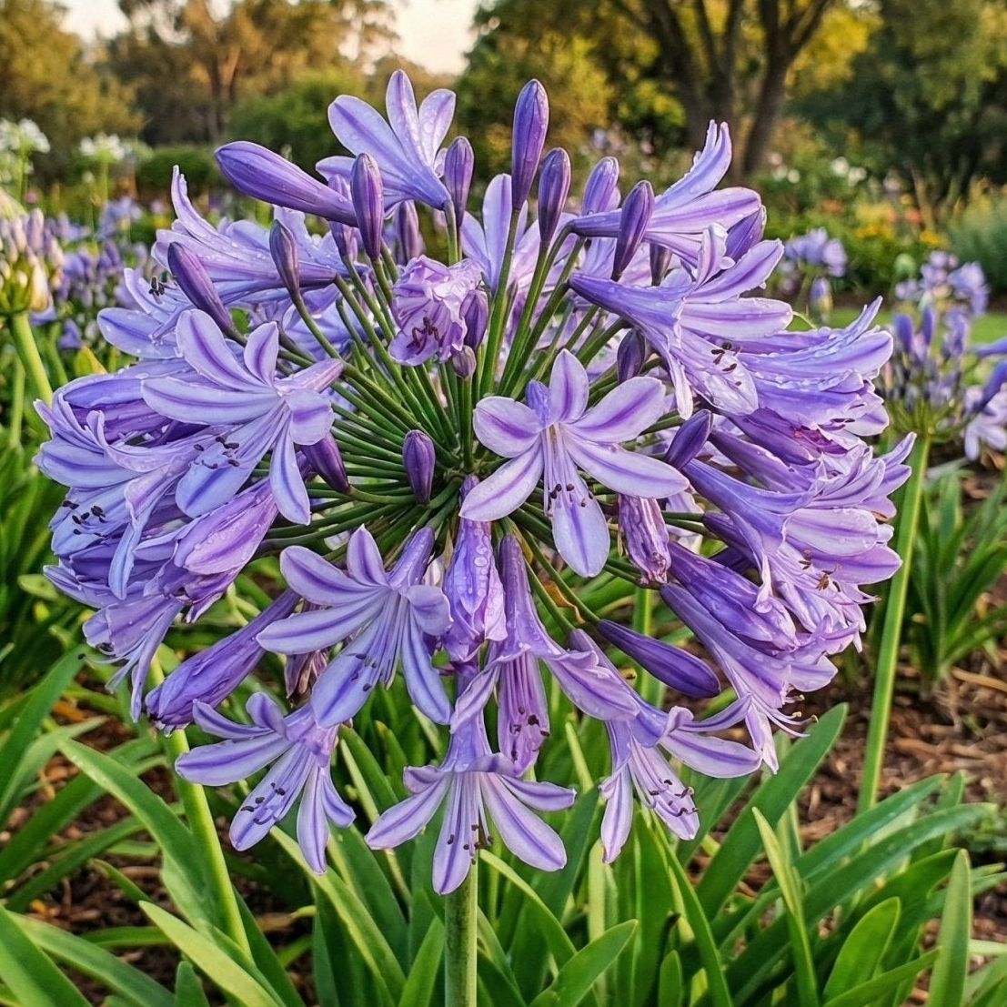Poppin' Star Lily of the Nile