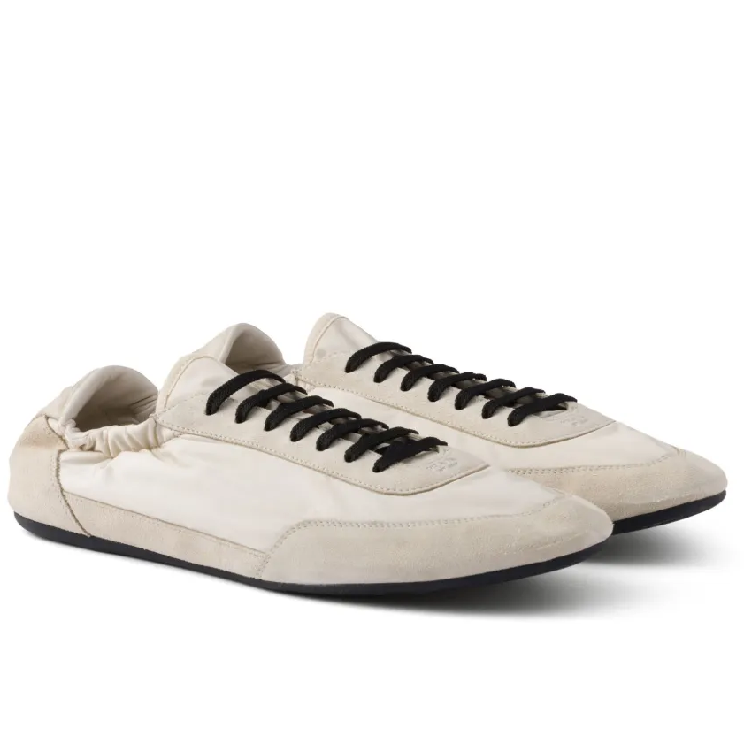 low profile Prada trainers