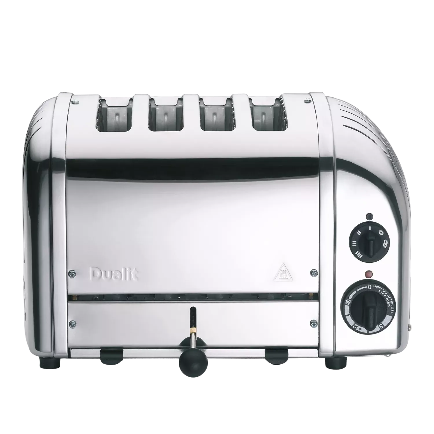 Dualit 4 Slice Newgen Classic Toaster, Black Matt