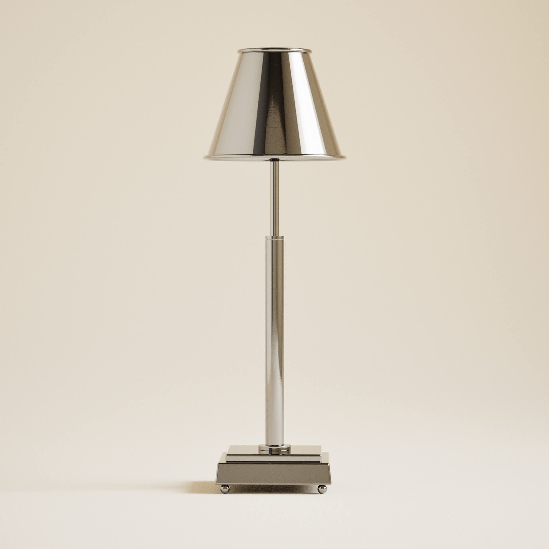 Rechargeable Metal Table Lamp