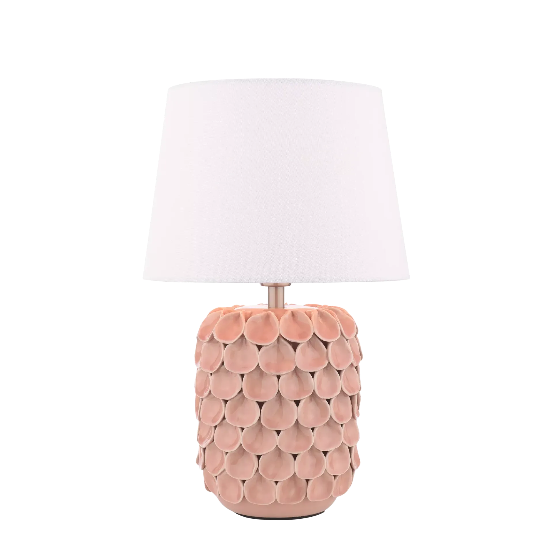 Laura Ashley Marwick Ceramic Table Lamp, Pink