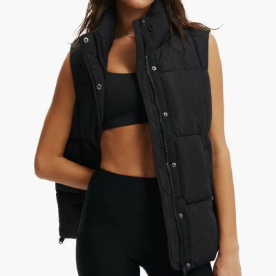 black gilet