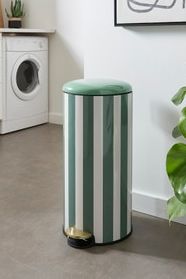 Beatrice Stripe 30l Pedal Bin