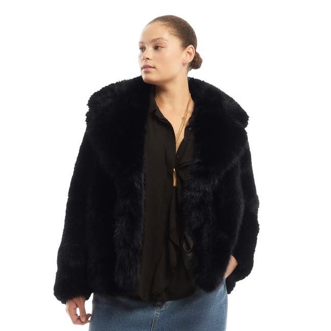 Faux Fur Coat