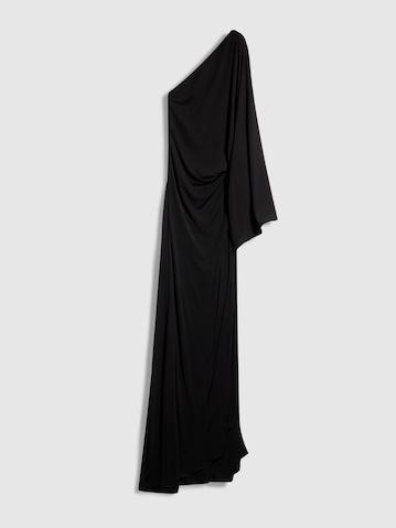 Viscose Jersey Asymmetrical Long Dress
