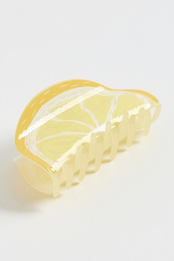By Adina Eden Lemon Slice Hair Claw Clip