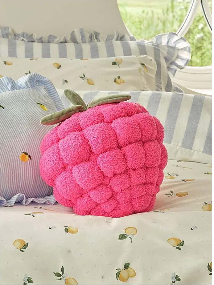 George Home, Stacey Solomon Purple Raspberry-Shaped Cushion