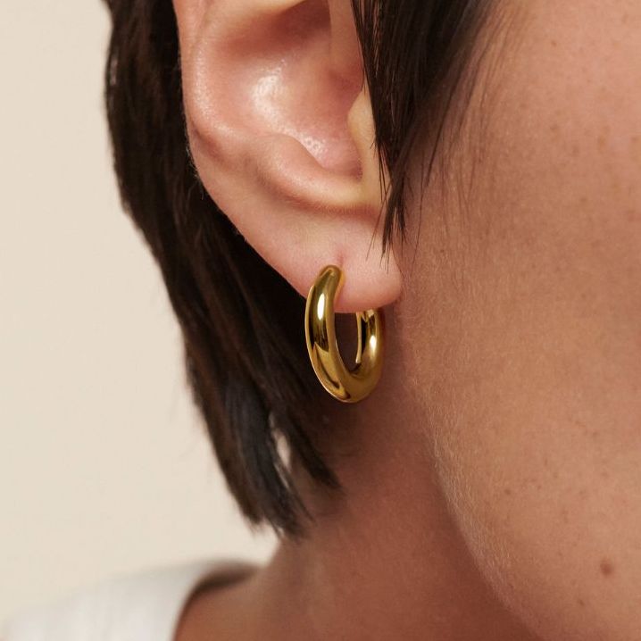 Image of gold earrings