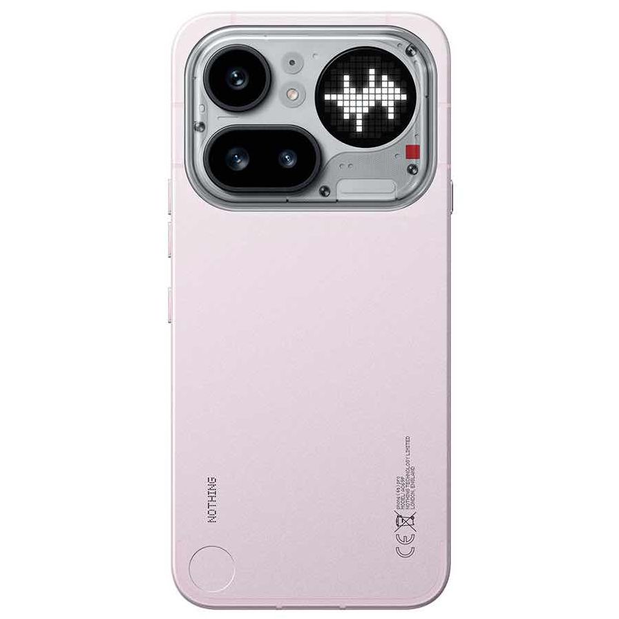 The Nothing Phone 4a Pro in Pink.