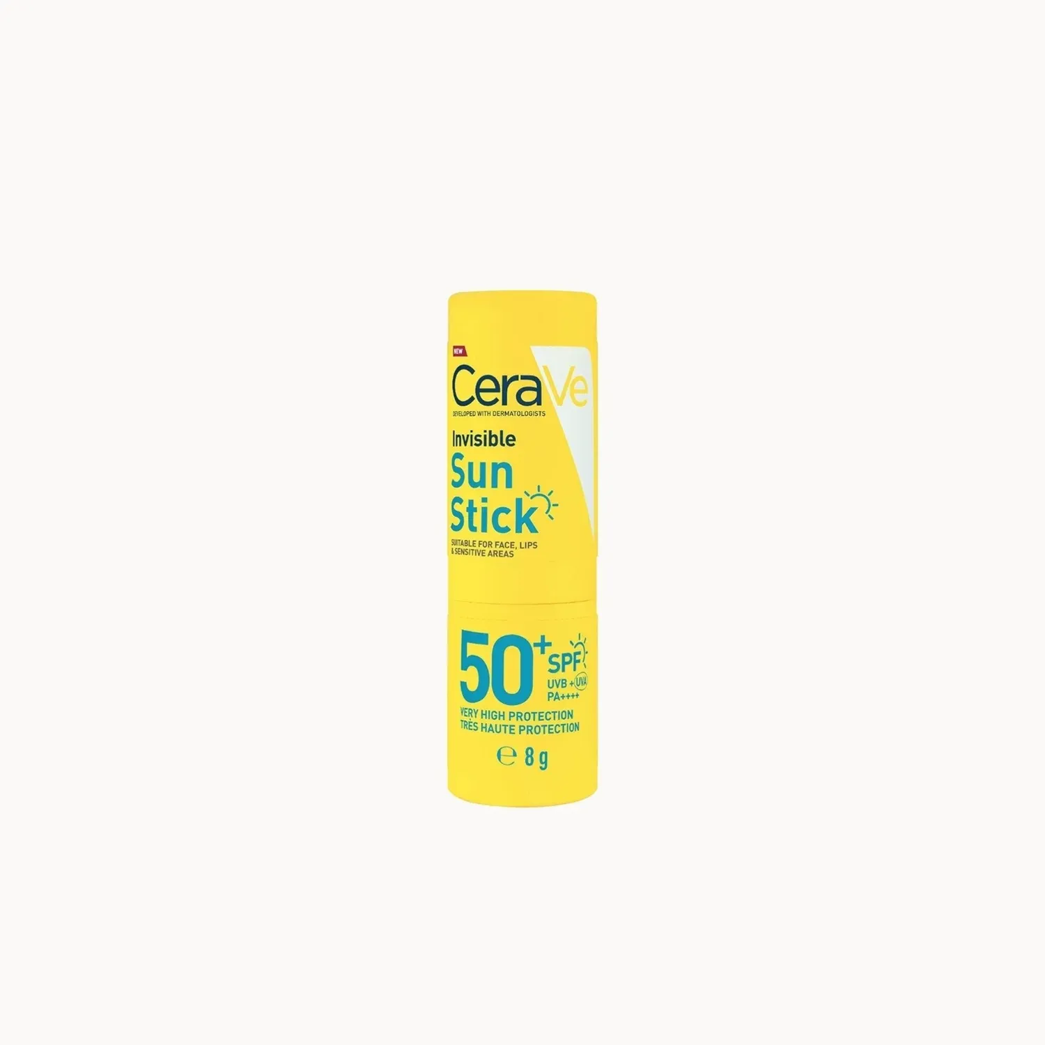 Cerave Invisible Sun Stick Spf 50 for All Skin Types With 3 Essential Ceramides 8g