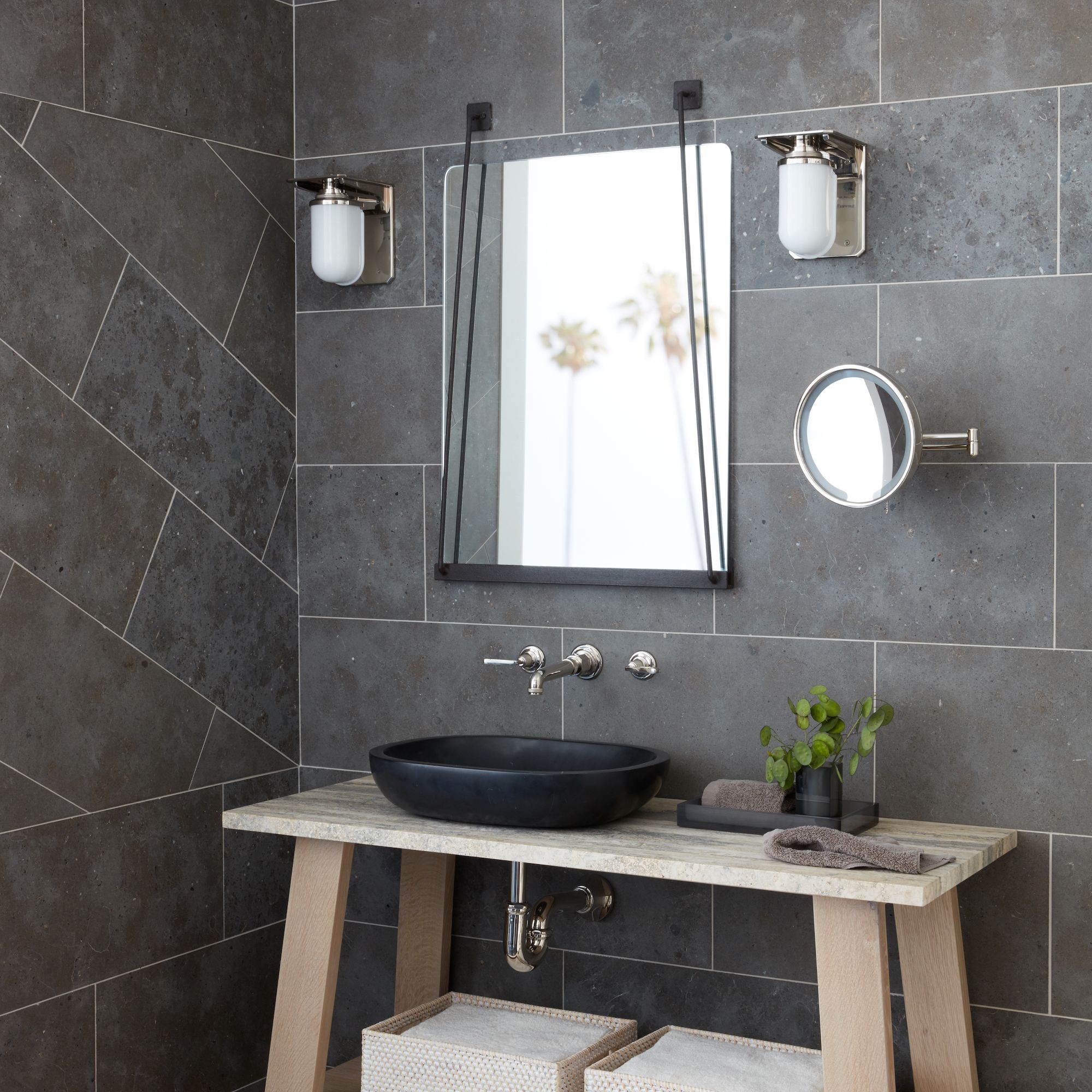 12 grey tile ideas for bathrooms – inspiring looks from a color classic |  Real Homes, image size:2000x2000