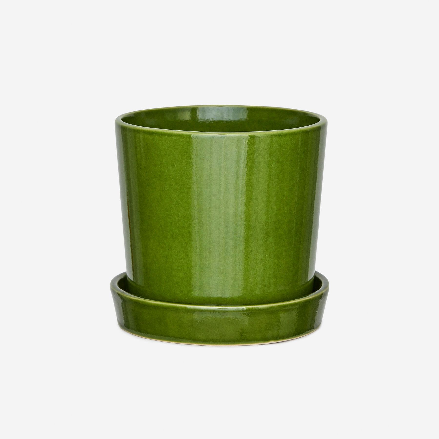 Stoneware Pot 18 Cm &amp;ndash; Green &amp;ndash; Homeware &amp;ndash; Arket Gb
