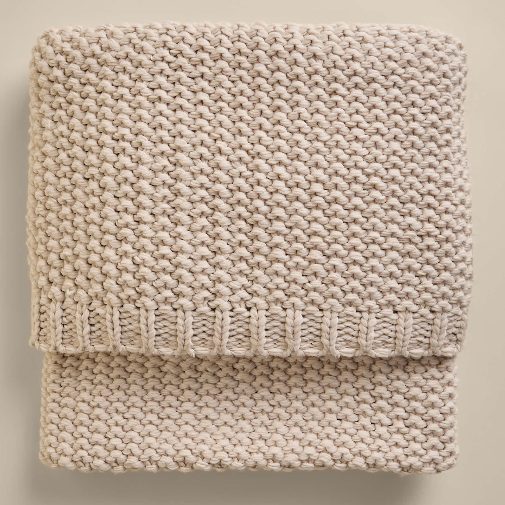 Chunky Knit Throw