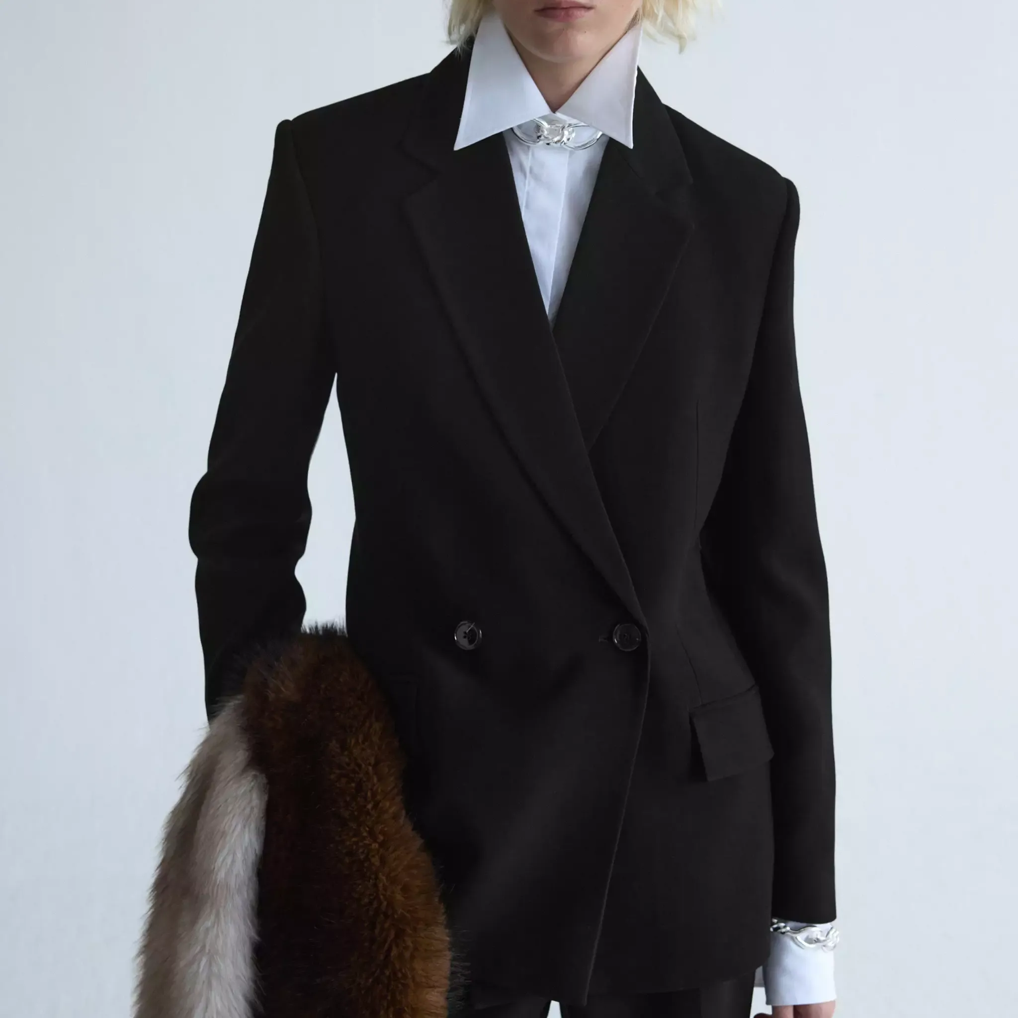 Double-Breasted Suit Jacket - Women | Mango United Kingdom
