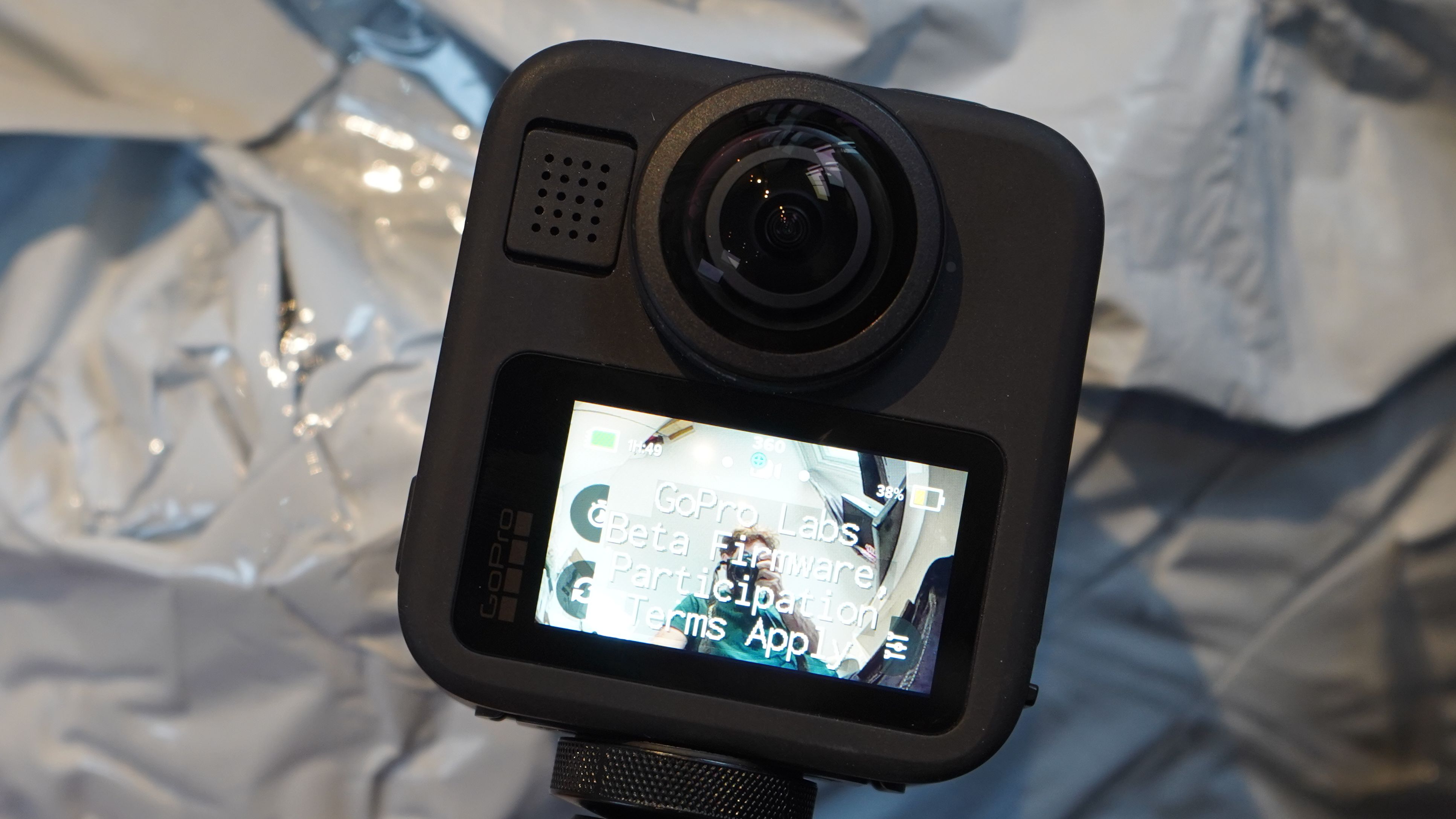 GoPro Max 2 beta firmware screen