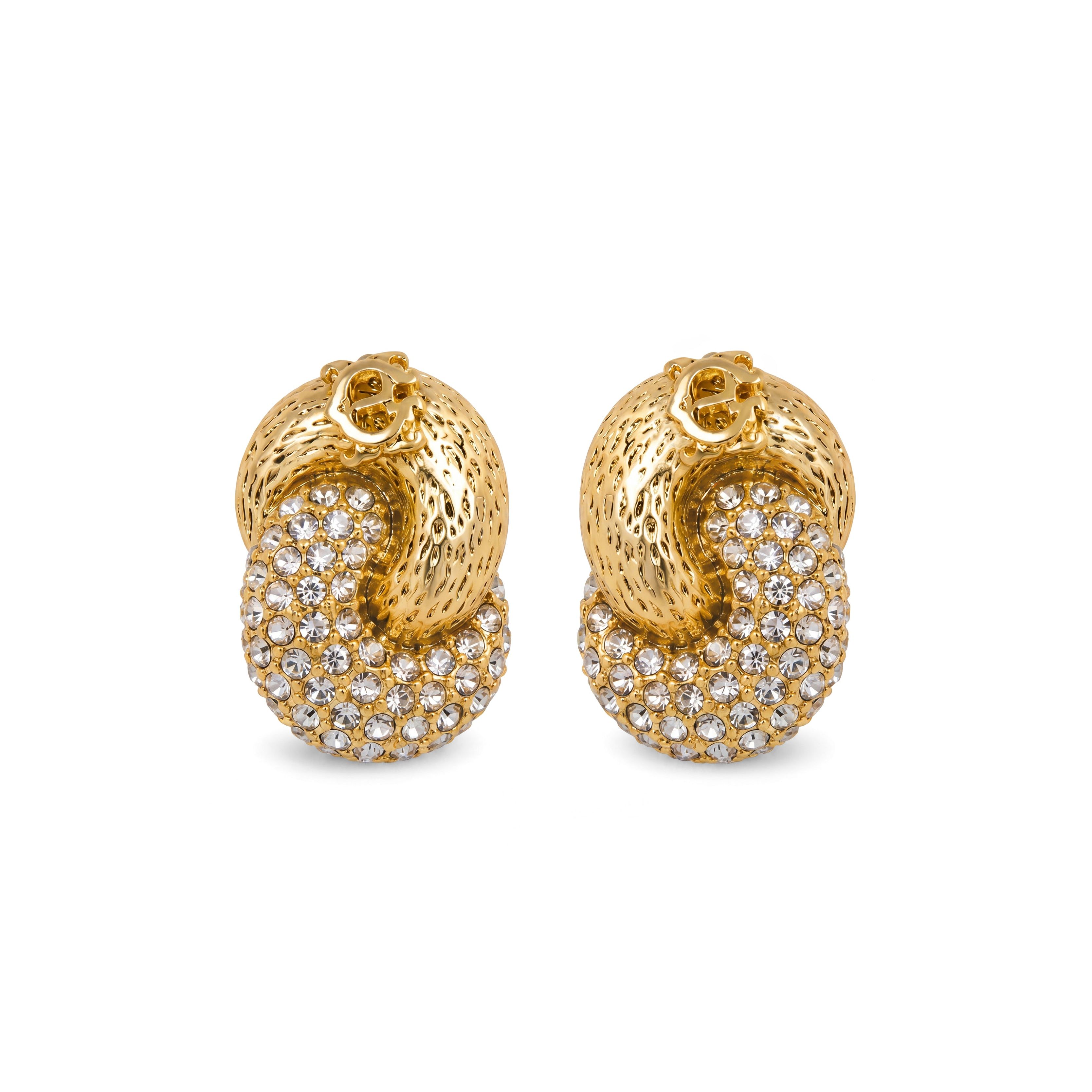 Eternal Link Earring (gold Crystal)