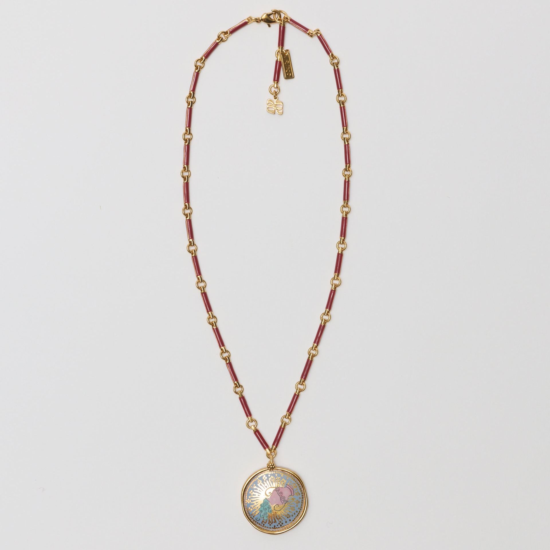 Ari Necklace in Blue Astro Aquarius