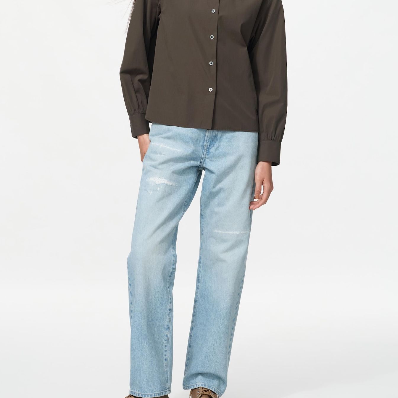 Straight Jeans (distressed)