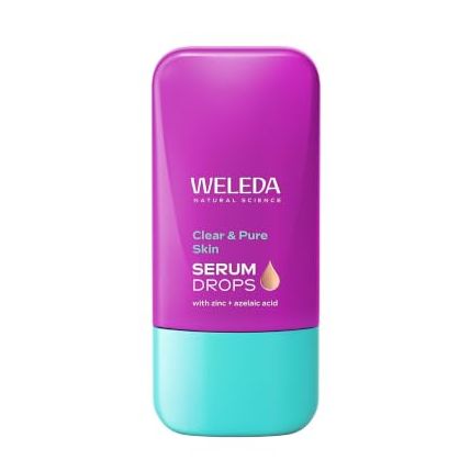 Weleda Clear &amp;amp; Pure Skin Serum Booster Drops for Blemish-Prone Skin, 30ml