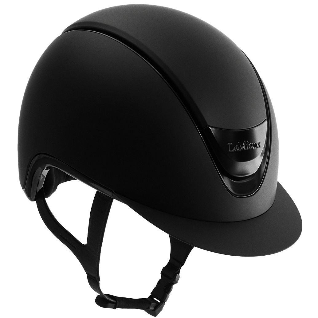 Close up of LeMieux Verv Competition in matte black