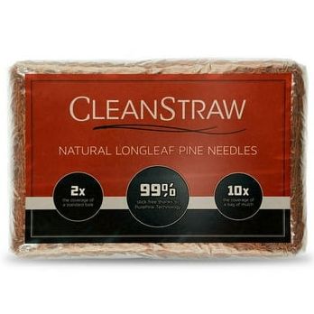 Cleanstraw Longleaf Pine Straw Mulch 2.3 Cu. Ft.