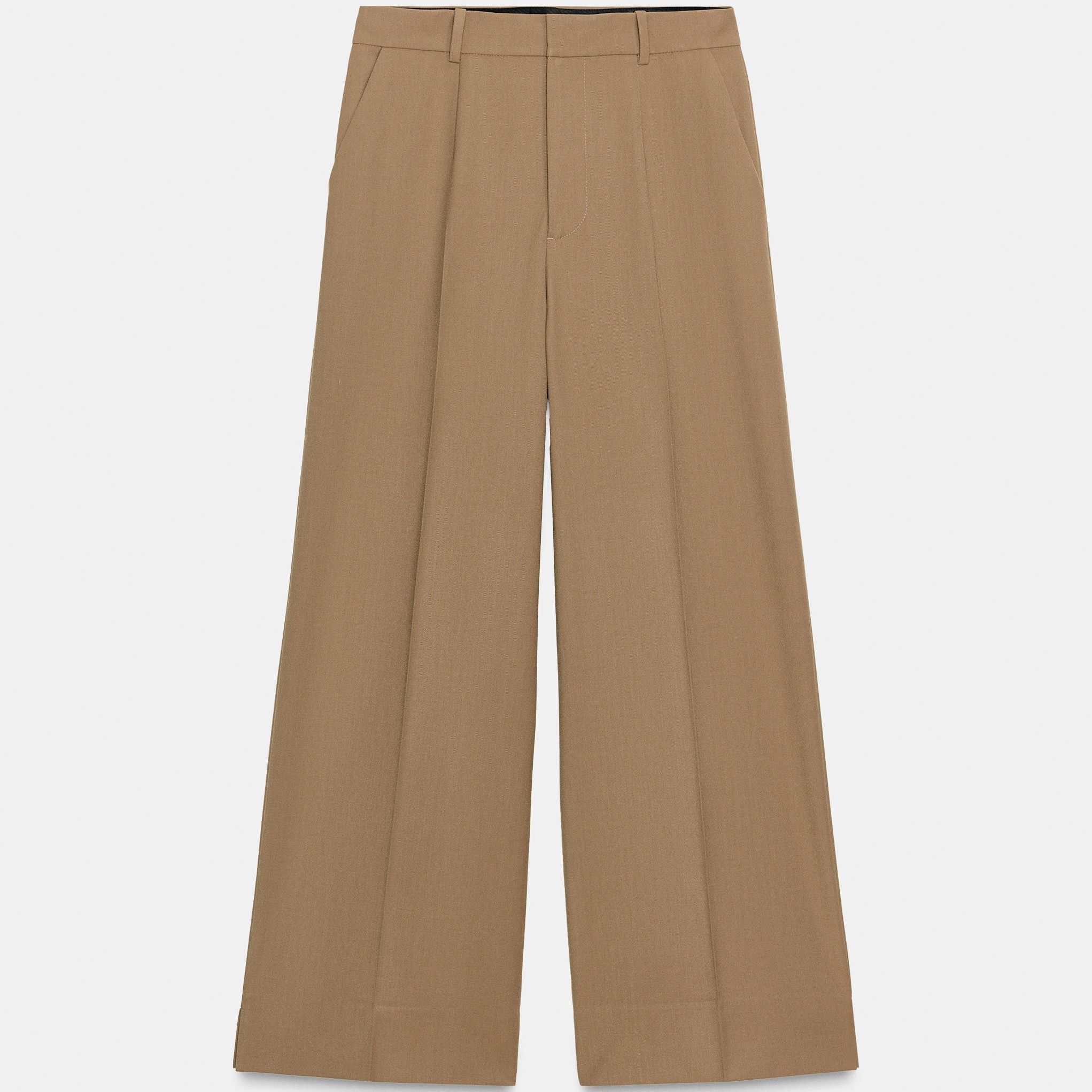 Zw Collection Wide-Leg Trousers