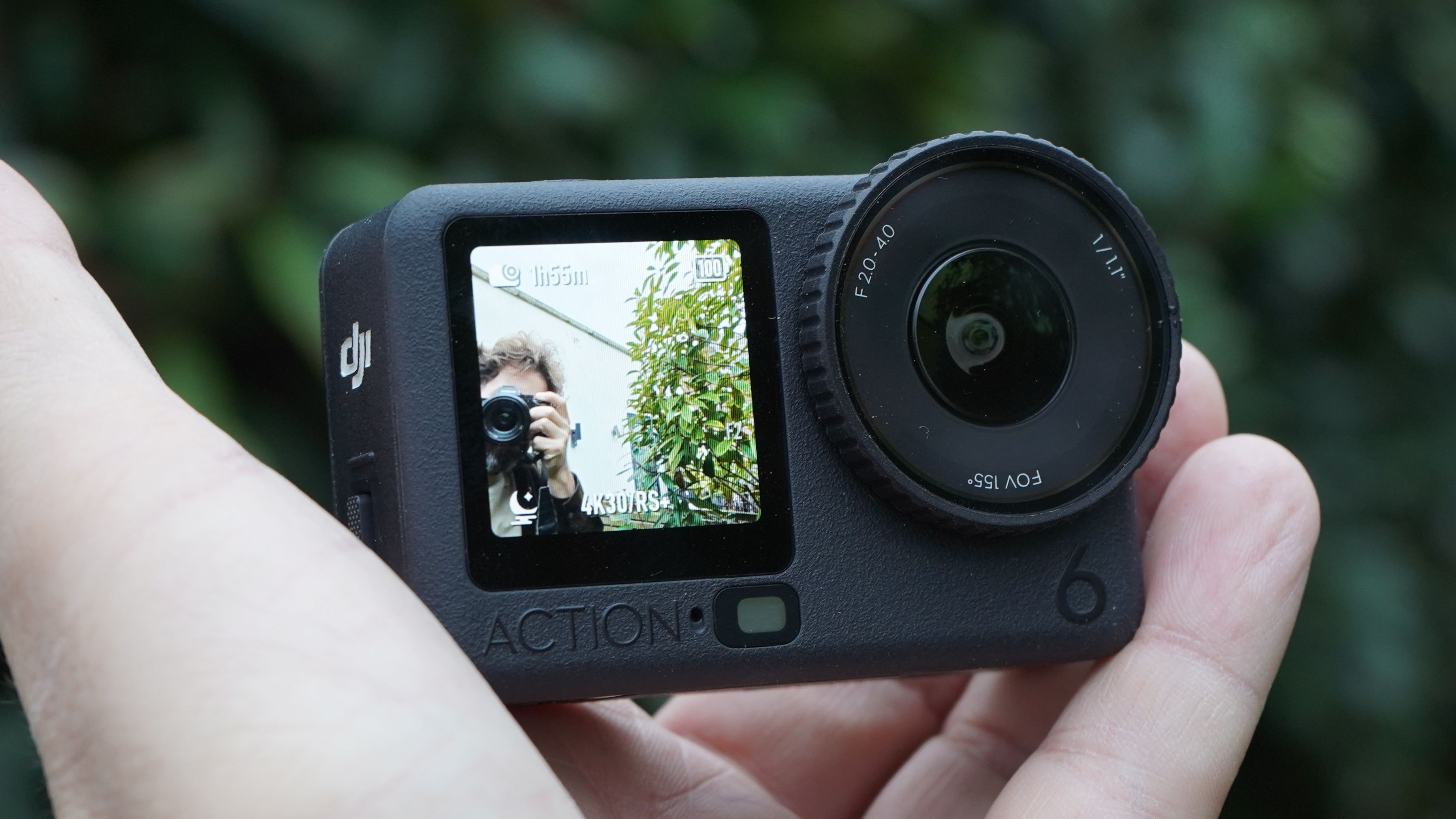 DJI Osmo Action 6 held in hand